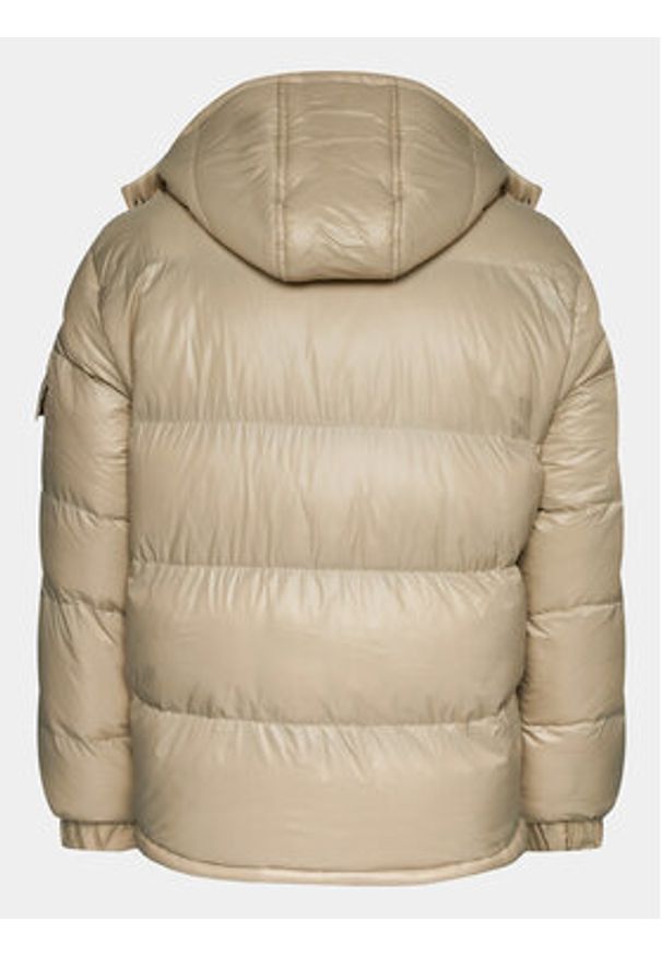 Brave Soul Kurtka zimowa MJK-JAREDSTONE Beżowy Regular Fit. Kolor: beżowy. Materiał: syntetyk. Sezon: zima