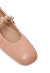 Stuart Weitzman Baleriny Goldie Ballet SF896 Beżowy. Kolor: beżowy. Materiał: skóra #4