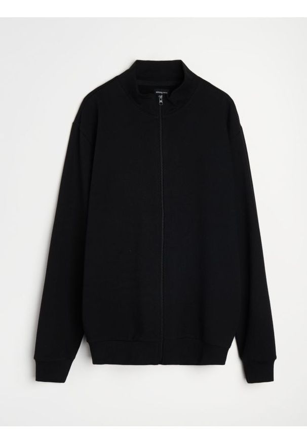 Sinsay - Bluza bomberka - czarny. Kolor: czarny