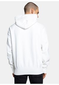 Bluza Champion Premium Script Logo Reverse Weave Hoodie (215159-WW001). Kolor: biały. Materiał: materiał. Styl: elegancki, sportowy