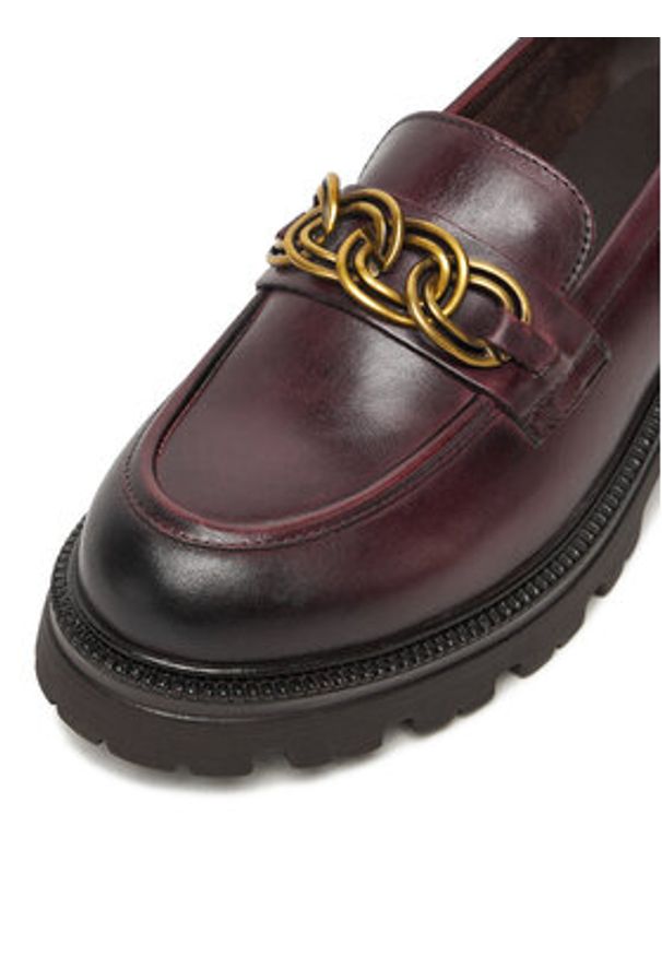 Lasocki Loafersy CEO-WI33-CSA538-SANDY-43 Bordowy. Kolor: czerwony. Materiał: skóra