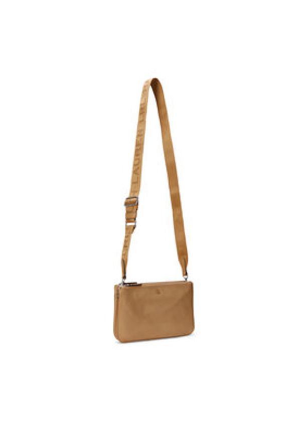 Lauren Ralph Lauren - LAUREN RALPH LAUREN Torebka 431951345001 Brązowy. Kolor: brązowy. Materiał: skórzane