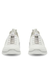 Rieker Półbuty L3259-80 Biały. Kolor: biały. Materiał: materiał #7