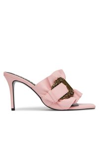 Klapki Versace Jeans Couture. Kolor: różowy