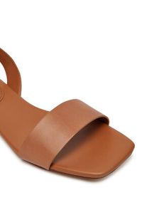 Aldo Sandały Dorenna 13578725 Brązowy. Kolor: brązowy. Materiał: skóra