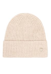 Guess Czapka AW5236 WOL01 Beżowy. Kolor: beżowy. Materiał: materiał #1