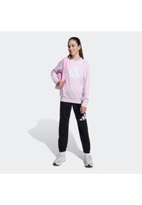 Adidas - Dres dziecięcy ADIDAS. Okazja: na uczelnię. Materiał: dresówka. Wzór: paski. Styl: sportowy #1