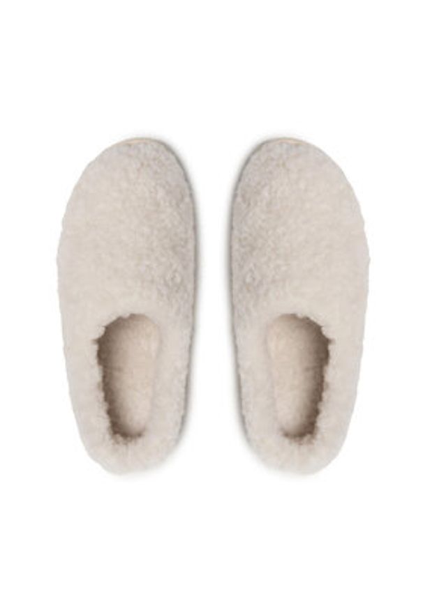 EMU Australia Kapcie Joy Teddy W12583 Biały. Kolor: biały. Materiał: skóra