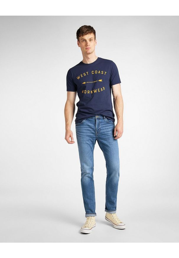 Lee - MĘSKIE SPODNIE JEANSOWE LEE RIDER WESTLAKE L701JX68 112117515