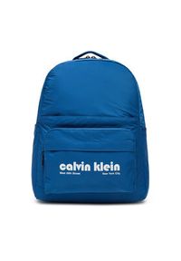 Calvin Klein Jeans Plecak Ckj Graphic Ck Multi Funct Backp LV04G3162G Granatowy. Kolor: niebieski. Materiał: materiał #6