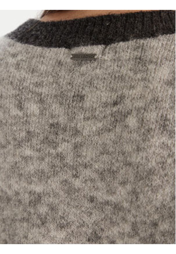 Billabong Sweter Palm Forever EBJSW00133 Szary Regular Fit. Kolor: szary. Materiał: syntetyk