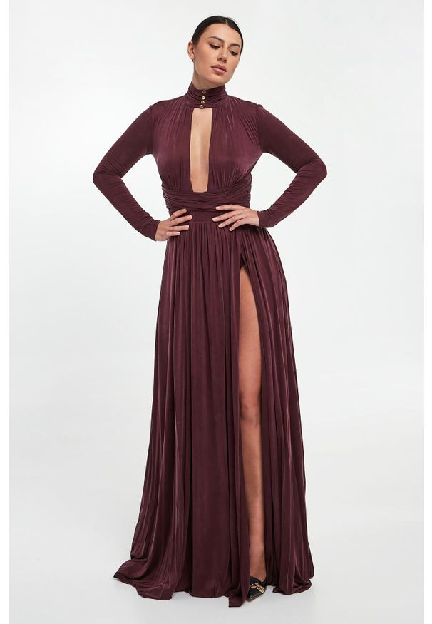 Elisabetta Franchi - Sukienka wieczorowa maxi ELISABETTA FRANCHI. Styl: wizytowy. Długość: maxi