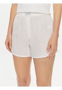 Calvin Klein Underwear Szorty piżamowe 000QS7139E Biały. Kolor: biały. Materiał: bawełna #1