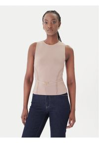 Marciano Guess Sweter G6GR23 Z0760 Brązowy Regular Fit. Kolor: brązowy. Materiał: syntetyk #1