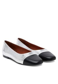 Vagabond Shoemakers Baleriny Jolin 5508-619-72 Srebrny. Kolor: srebrny. Materiał: skóra