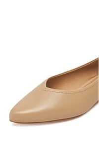 Lasocki Baleriny WYL4048-4Z Beżowy. Kolor: beżowy. Materiał: skóra #2