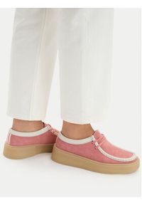 Clarks Półbuty Torview W 26186675 Różowy. Kolor: różowy. Materiał: skóra, zamsz #2