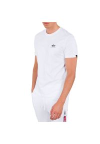 Koszulka Alpha Industries Backprint T 12850709 - biała. Kolor: biały. Materiał: bawełna #1