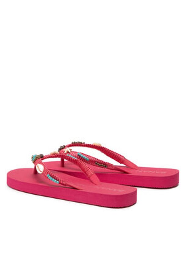 Banana Moon Japonki Lucero Tahuata JSR53 Różowy. Kolor: różowy. Materiał: syntetyk