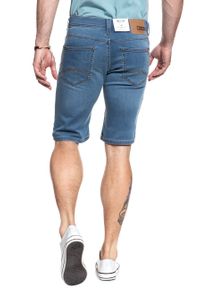 Mustang - SPODENKI MUSTANG Chicago Short DENIM BLUE 1008363 5000 312. Materiał: denim #9