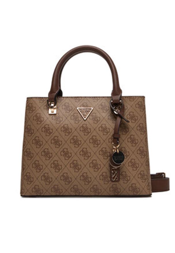 Guess Torebka Noelle II HWBG96 72050 Beżowy. Kolor: beżowy. Materiał: skórzane