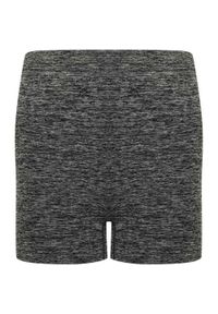 TOMBO - Bezszwowe Spodenki Damskie. Kolor: szary. Sport: turystyka piesza #1