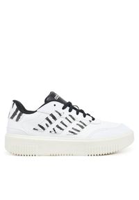 Adidas - adidas Sneakersy Courtblock JI2210 Biały. Kolor: biały. Materiał: skóra #1