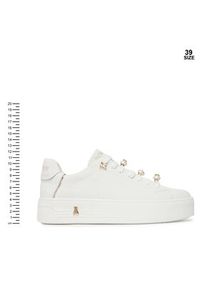 Patrizia Pepe Sneakersy PPJ358.27 Biały. Kolor: biały. Materiał: skóra #3