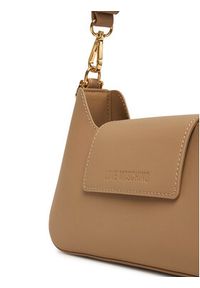 Love Moschino - LOVE MOSCHINO Torebka JC4291PP1NL1410A Beżowy. Kolor: beżowy. Materiał: skórzane #4