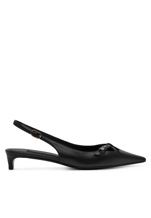 DOLCE & GABBANA - Czółenka Dolce&Gabbana. Kolor: czarny