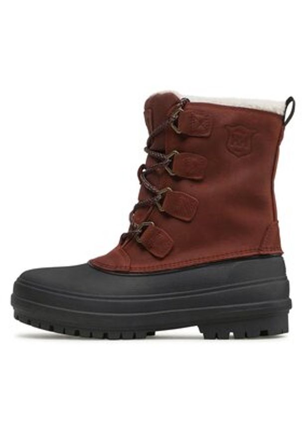 Helly Hansen Śniegowce Varanger Primaloft 11630 746 Brązowy. Kolor: brązowy. Materiał: nubuk, skóra