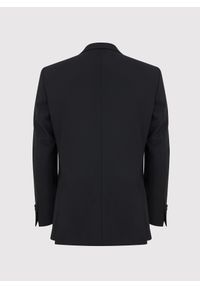 Pako Lorente - PAKO LORENTE - Wełniany czarny garnitur męski. Kolor: czarny. Materiał: wełna #5