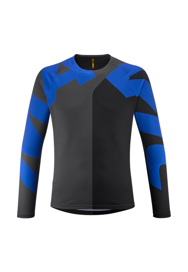 MAVIC - Dżersej z długim rękawem Mavic Deemax. Kolor: szary. Materiał: jersey. Długość rękawa: długi rękaw. Długość: długie. Sport: kolarstwo