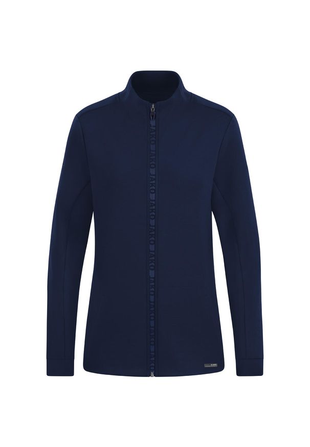 Kurtka z dresu Jako Pro Casual. Kolor: niebieski. Materiał: dresówka