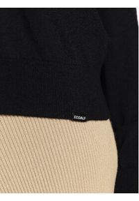 Ecoalf Sweter Keep GAKNKEEPA6261WW22 Czarny Regular Fit. Kolor: czarny. Materiał: wełna #4