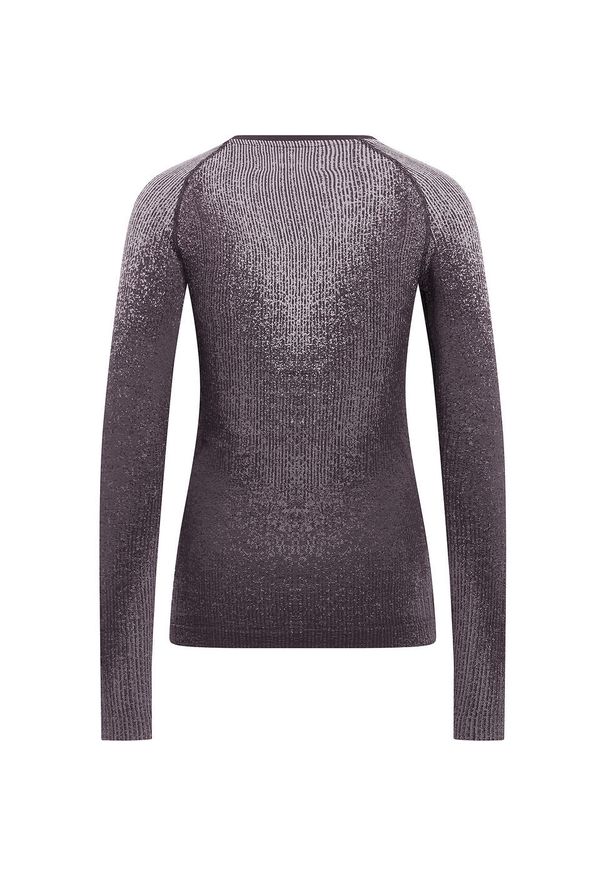 Bluza termoaktywna damska Odlo Performance Warm Blackcomb BL Top Crew Neck LS. Kolor: szary