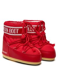 Moon Boot Śniegowce 80D1409340 Czerwony. Kolor: czerwony. Materiał: skóra #5