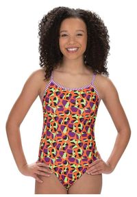 DOLFIN - Strój Kąpielowy Z Motywem Żyrafy I Delfina Z Tyłu – Rozmiar 28. Kolor: różowy #2