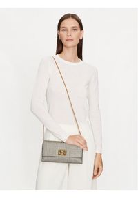 DKNY Torebka Delanie R34GBB12 Szary. Kolor: szary. Materiał: skórzane #1