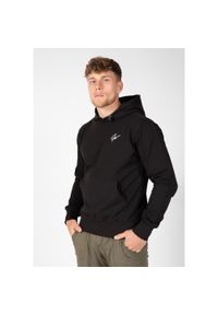 GORILLA WEAR - Nelson Hoodie - męska bluza sporotwa z kapturem. Typ kołnierza: kaptur. Kolor: czarny. Sport: fitness