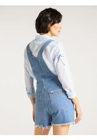 Lee - LEE BIB DAMSKIE OGRODNICZKI JEANSOWE LIGHT MESA L30AKEGU