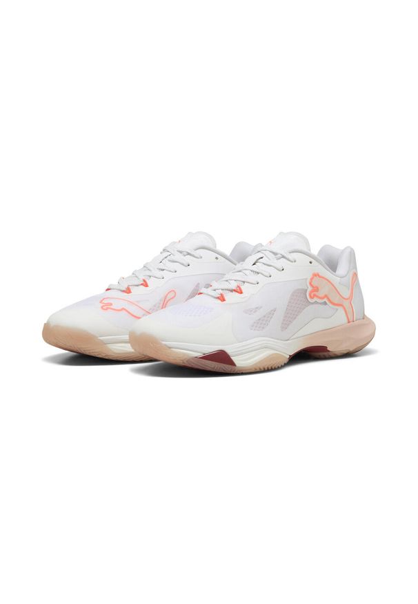 Puma - Buty do piłki ręcznej damskie PUMA Vantage Nitro W+. Kolor: biały, czerwony, wielokolorowy, różowy