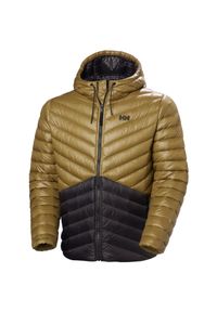Kurtka puchowa Helly Hansen Stowe. Kolor: beżowy, wielokolorowy, brązowy. Materiał: puch #1
