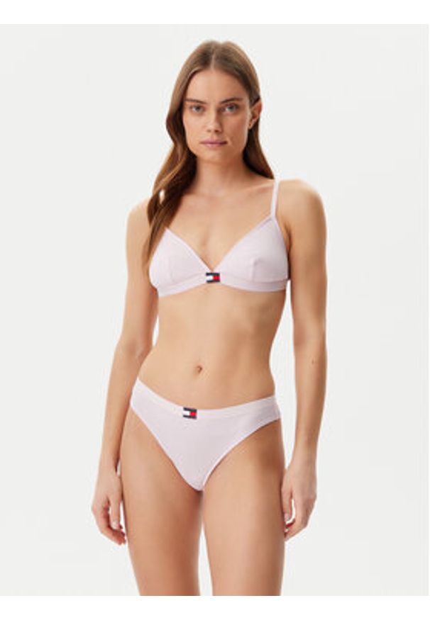 TOMMY HILFIGER - Tommy Hilfiger Komplet 3 par stringów UW0UW05641 Kolorowy. Materiał: bawełna. Wzór: kolorowy