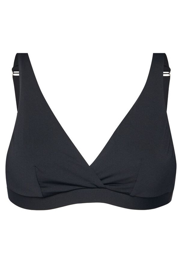 United Colors of Benetton - United Colors Of Benetton Góra od bikini 3P5H5R052 Czarny. Kolor: czarny. Materiał: syntetyk