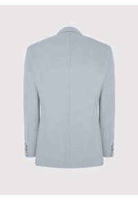 Pako Lorente - PAKO LORENTE – Błękitna marynarka garniturowa. Kolor: niebieski. Materiał: poliester, wiskoza. Wzór: gładki. Styl: młodzieżowy #4