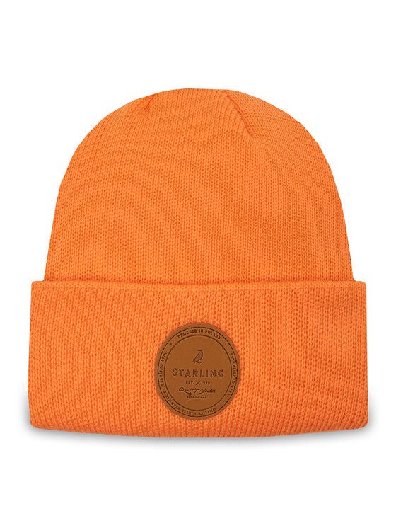 Tommy Hilfiger Bonnet Tommy Twist Beanie AW0AW15325 Orange