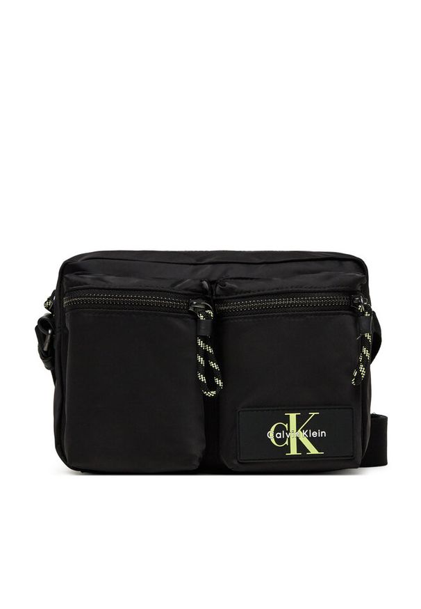 Saszetka Calvin Klein. Kolor: czarny