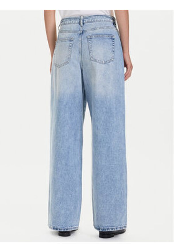 Vero Moda Jeansy Wien 10338133 Niebieski Wide Leg. Kolor: niebieski