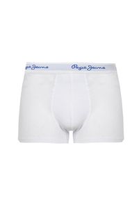 Pepe Jeans Bokserki "Isaac 3-Pack" | PMU10059 | Isaac | Mężczyzna | Czarny, Biały, Szary. Kolor: biały, wielokolorowy, czarny, szary. Materiał: bawełna, elastan #4